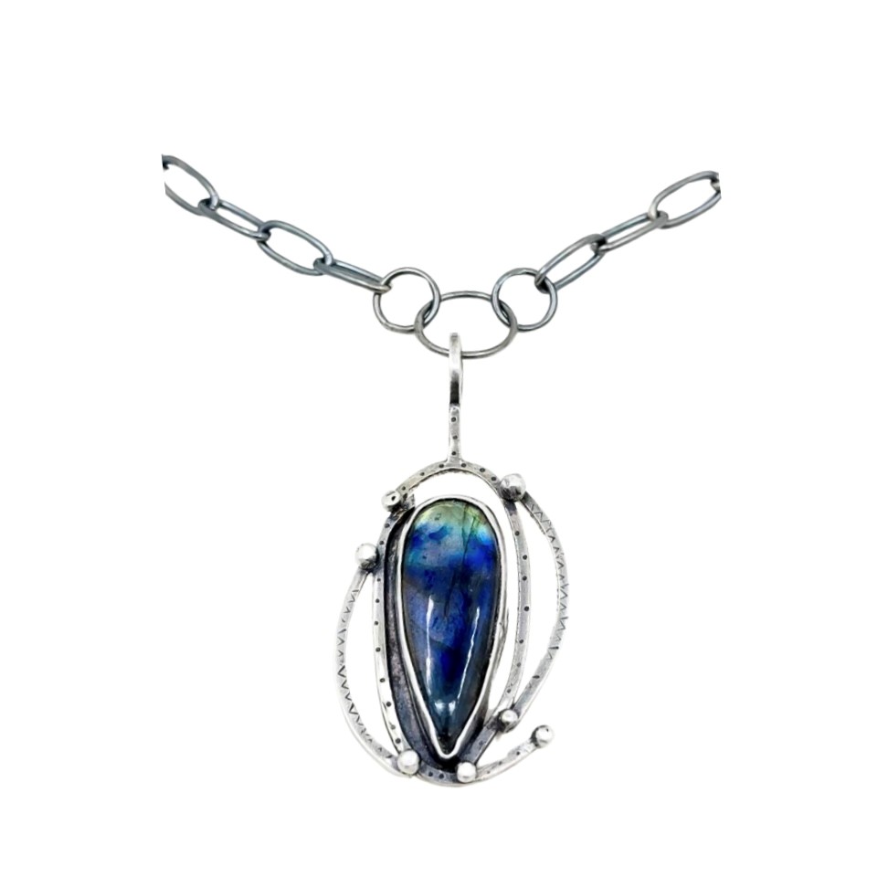Labradorite necklace