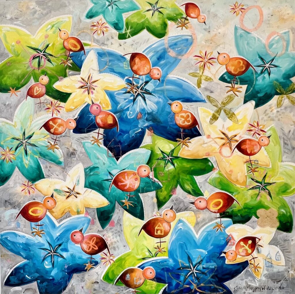 Kathleen Murphy Willer Blue Star Flowers