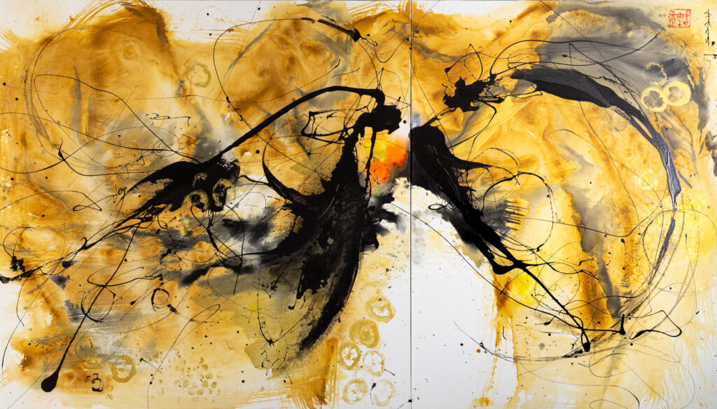 The Big Bang painting